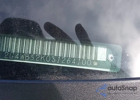 2003 Buick Regal Ls z USA, uszkodzony, nr VIN 2G4WB52K031264100